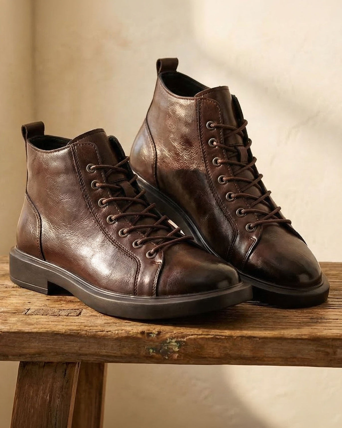 LIAM™ | Alfonso Leather Boots
