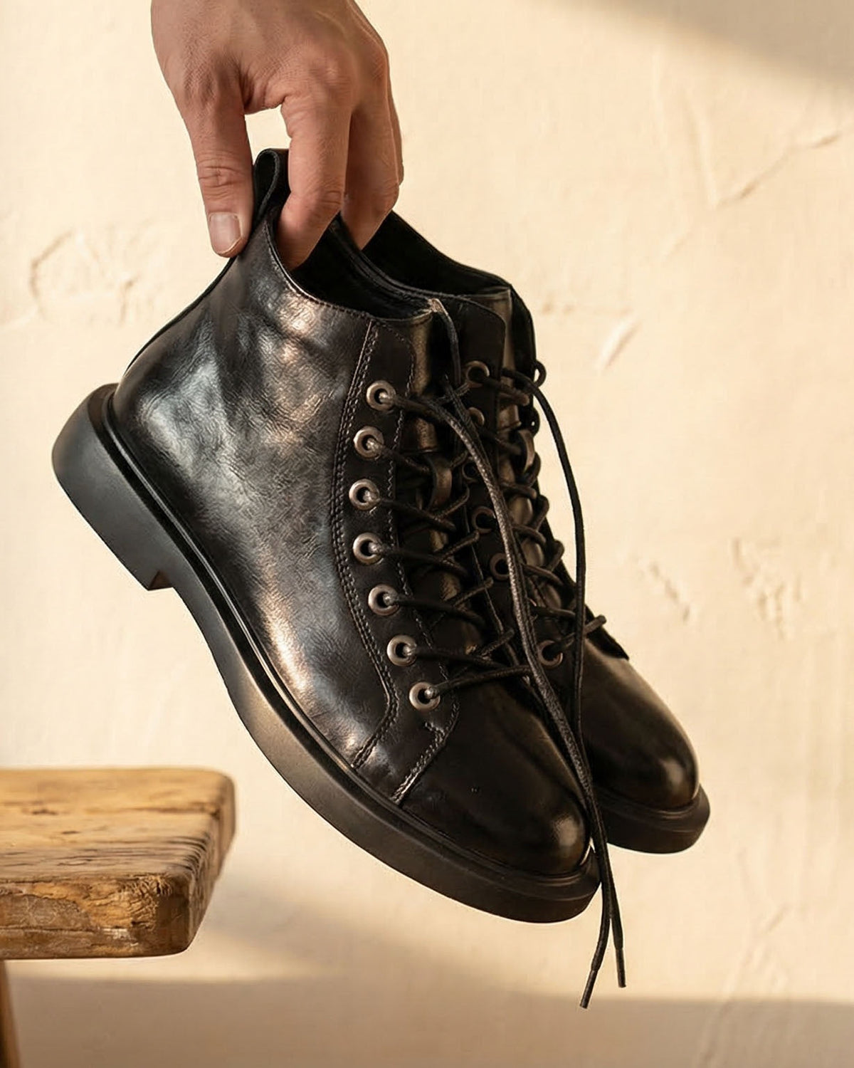 LIAM™ | Alfonso Leather Boots