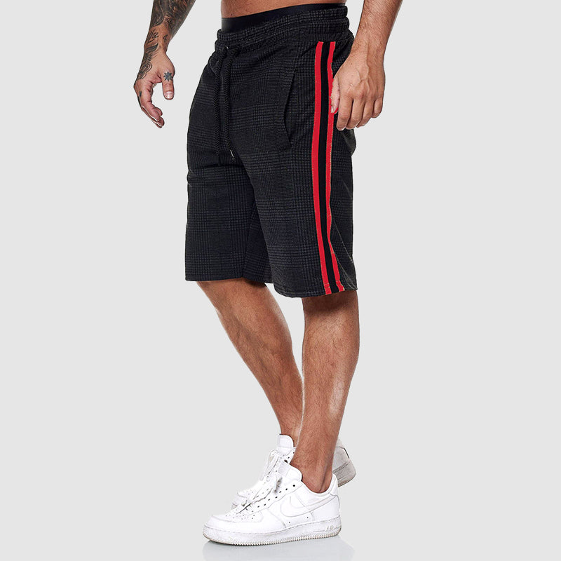 LIAM™ | Men's Plaid Drawstring Shorts