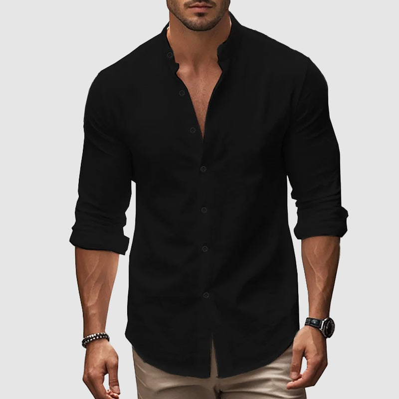 LIAM™ | Linen-Cotton Shirt