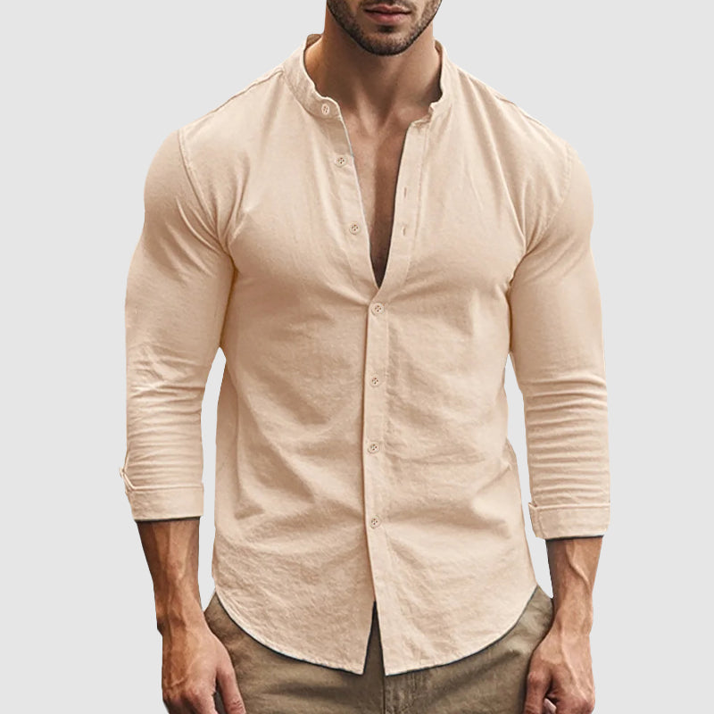 LIAM™ | Linen-Cotton Shirt
