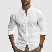 LIAM™ | Linen-Cotton Shirt