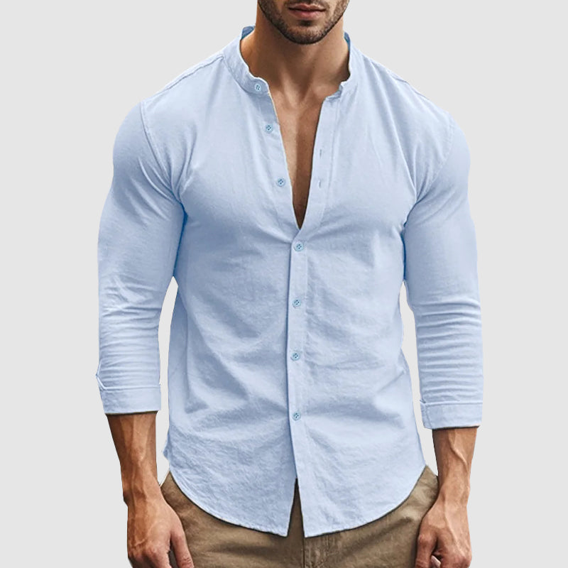 LIAM™ | Linen-Cotton Shirt