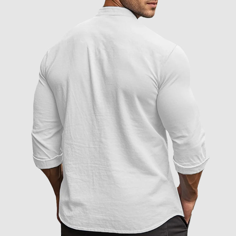 LIAM™ | Linen-Cotton Shirt