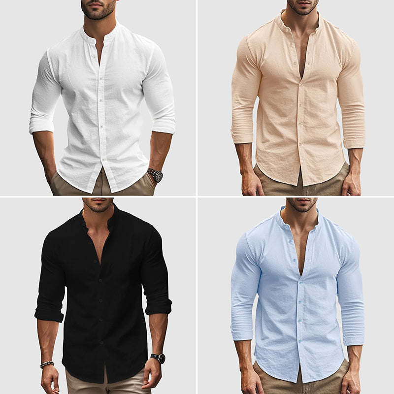 LIAM™ | Linen-Cotton Shirt