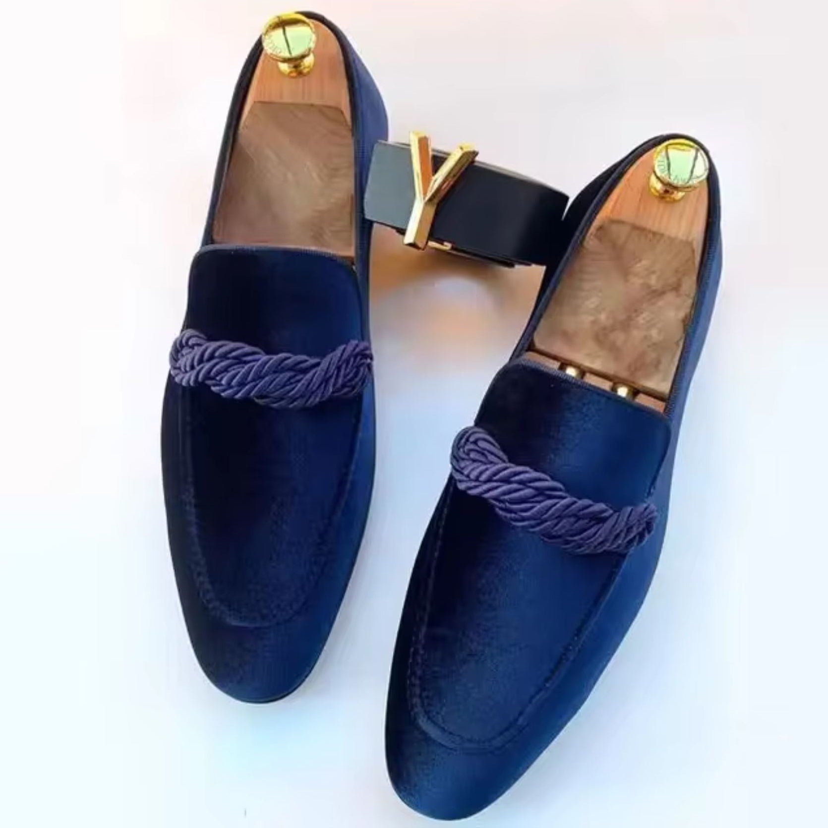 LIAM™ | Men's Vegan Suede Slip-On Loafers