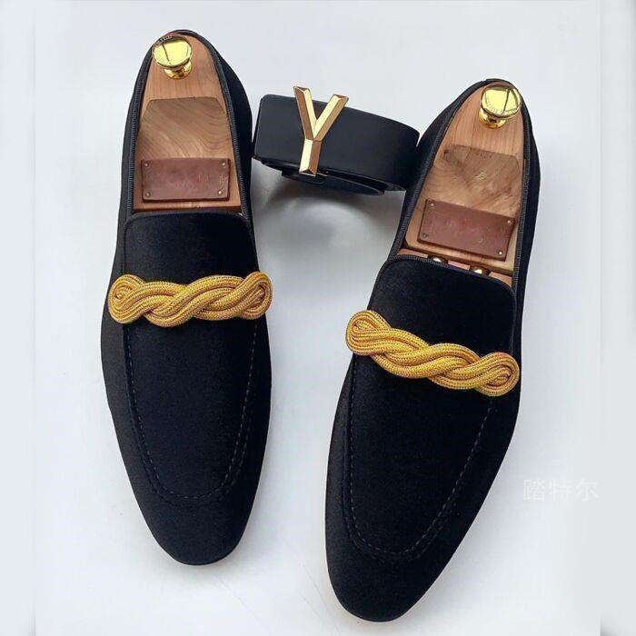 LIAM™ | Men's Vegan Suede Slip-On Loafers
