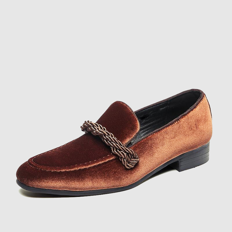 LIAM™ | Men's Vegan Suede Slip-On Loafers