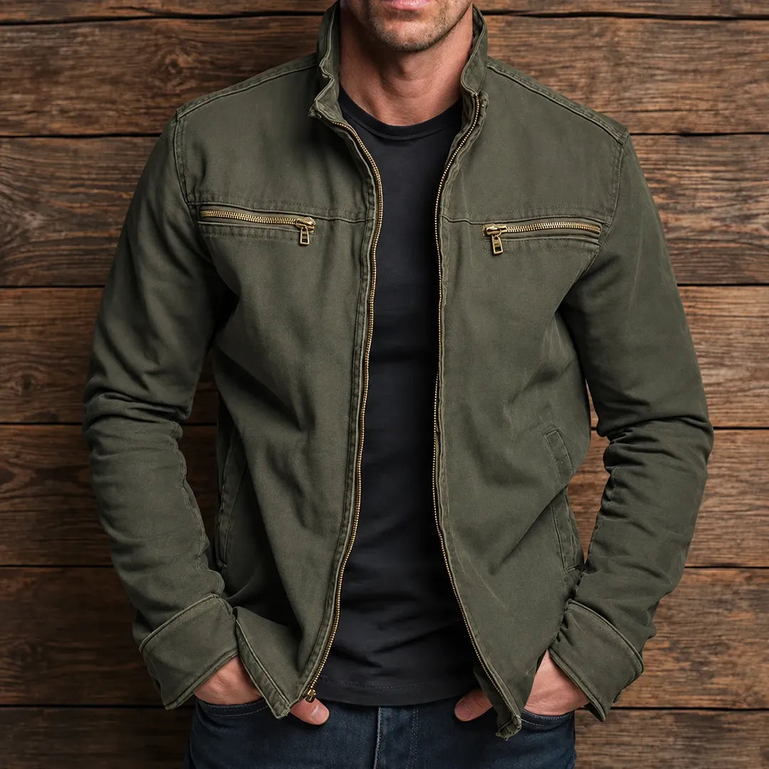 LIAM™ | Rugged Stand Collar Jacket