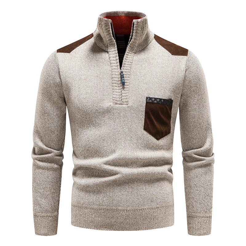 LIAM™ | MEN'S FLEECE SWEATER WITH ZIP