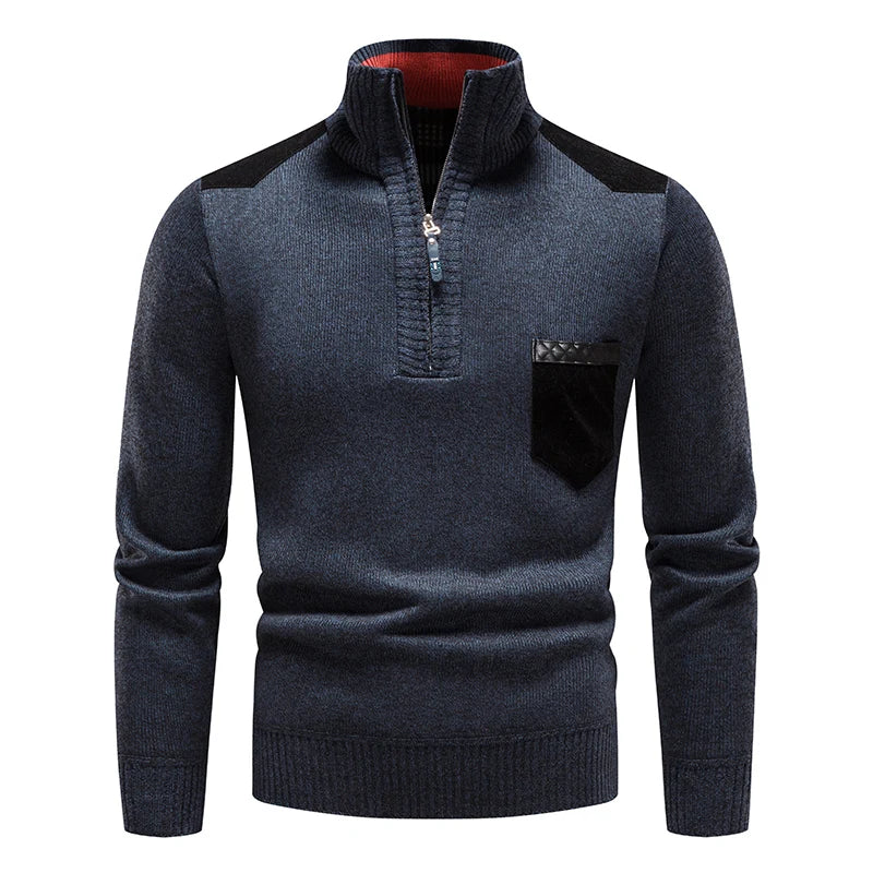 LIAM™ | MEN'S FLEECE SWEATER WITH ZIP