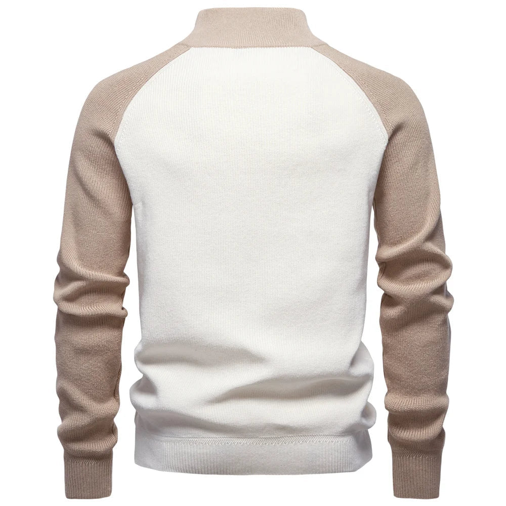 LIAM™ | QUARTER ZIP SWEATER FOR MEN