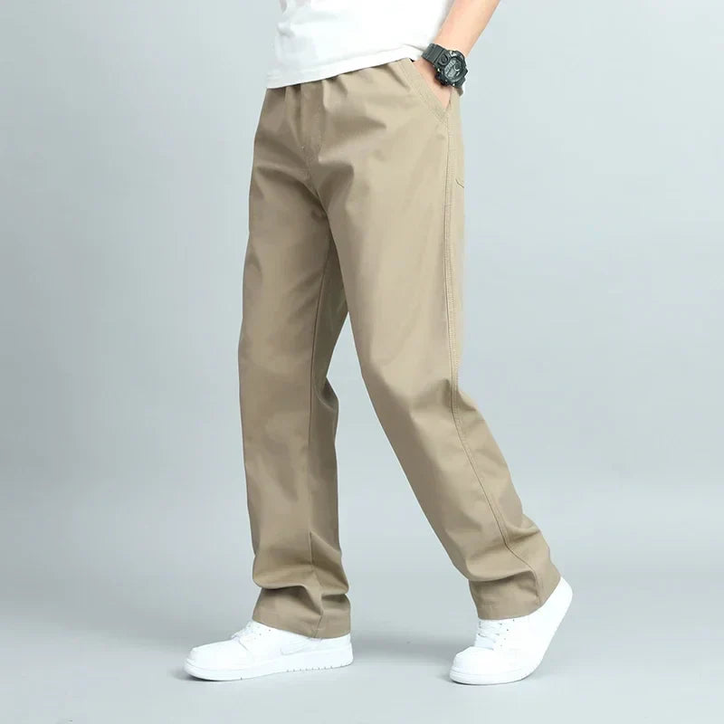 LIAM™ | WIDE COTTON PANTS