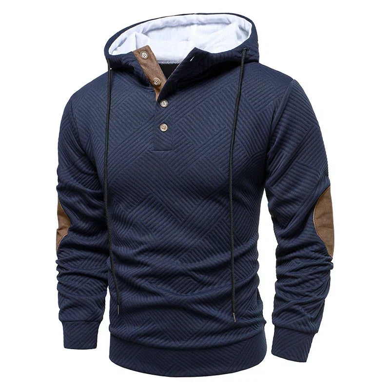 LIAM™ | HALF-BUTTON SWEATER