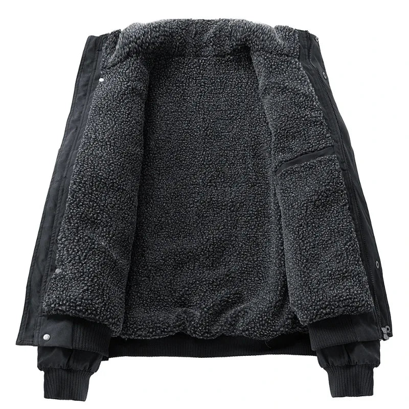 LIAM™ | Elegant Fleece-Lined Puffer Jacket