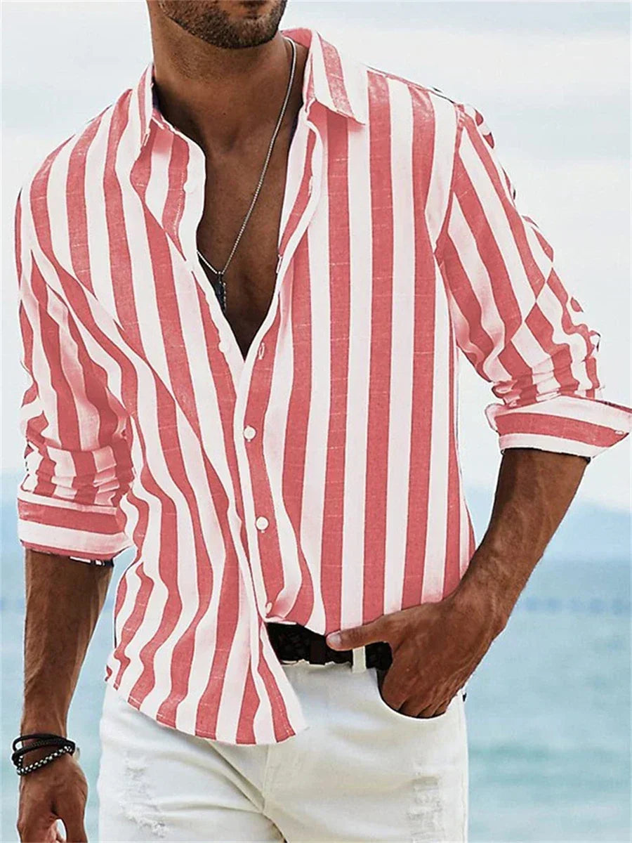 LIAM™ | Striped Shirt