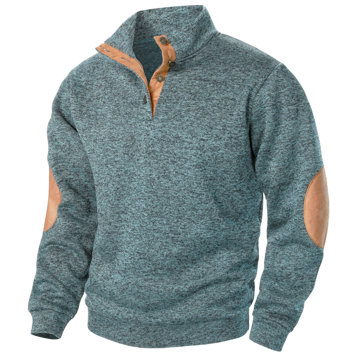 LIAM™ | Mens Button-Neck High-Collar