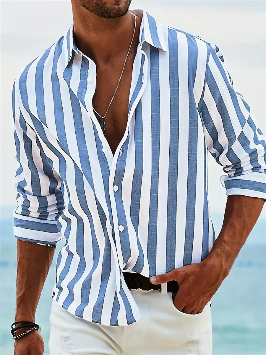 LIAM™ | Striped Shirt