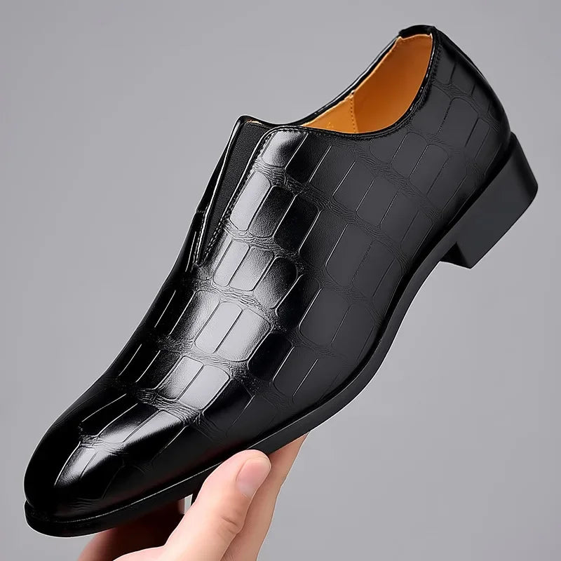 LIAM™ | Men's Patterned Dress Shoes