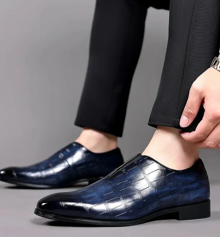 LIAM™ | Men's Patterned Dress Shoes