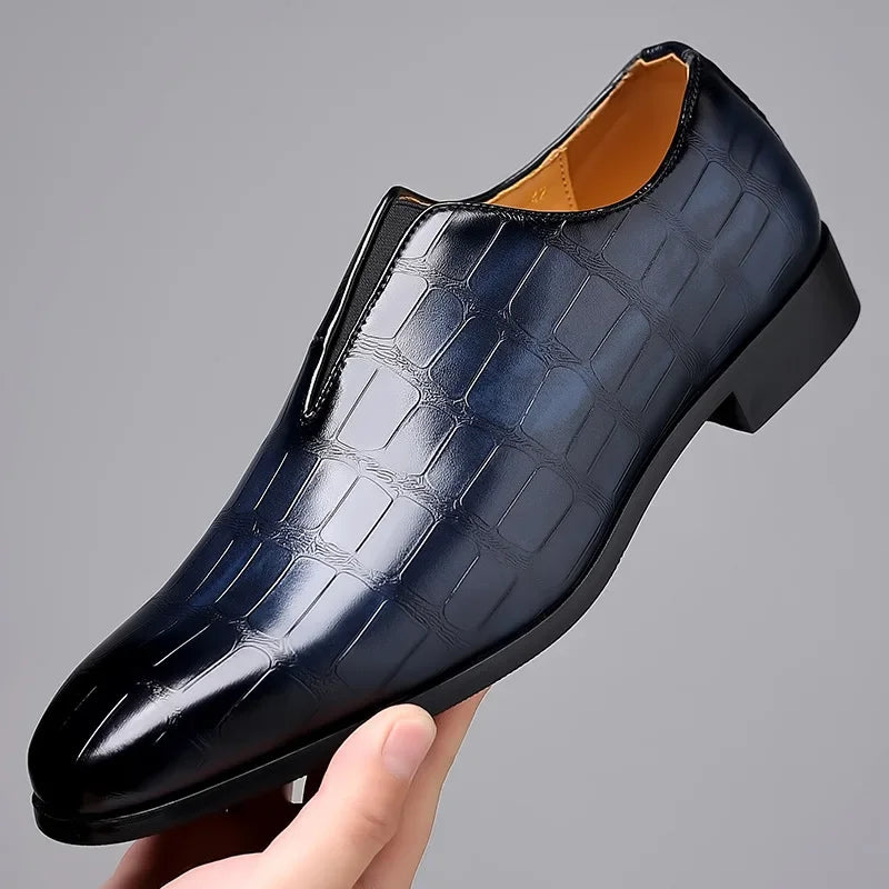 LIAM™ | Men's Patterned Dress Shoes