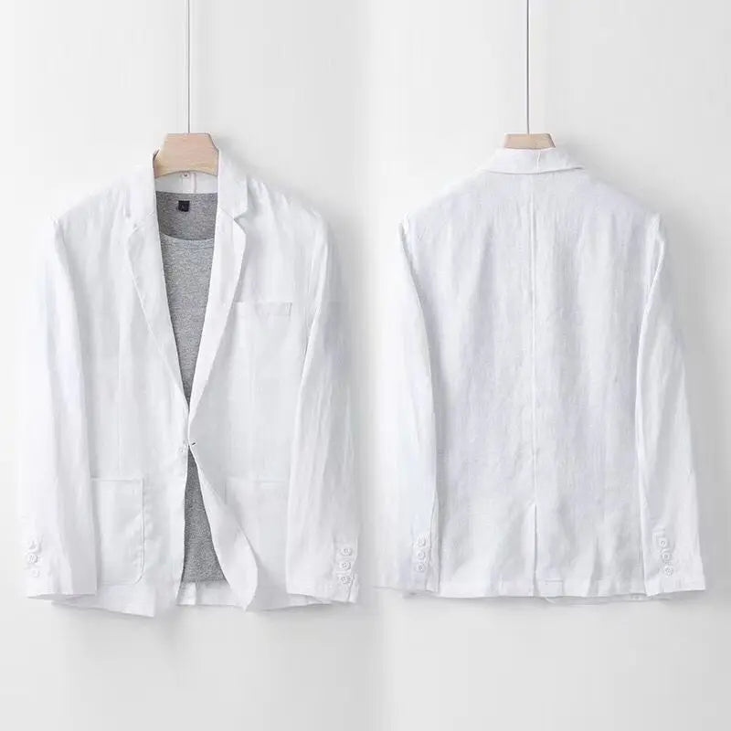 LIAM™ | Men's Linen-Cotton Suit