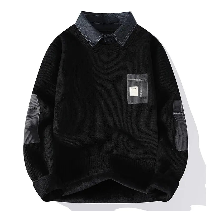 LIAM™ | Mark Houston Denim Knit