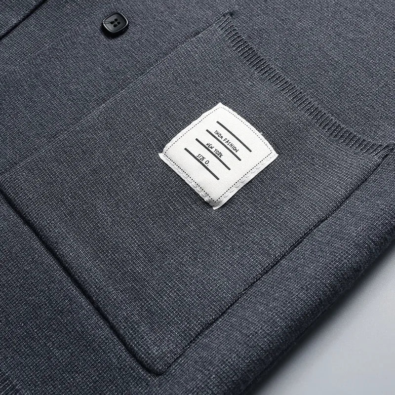 LIAM™ | Four-Bar Knit Blazer