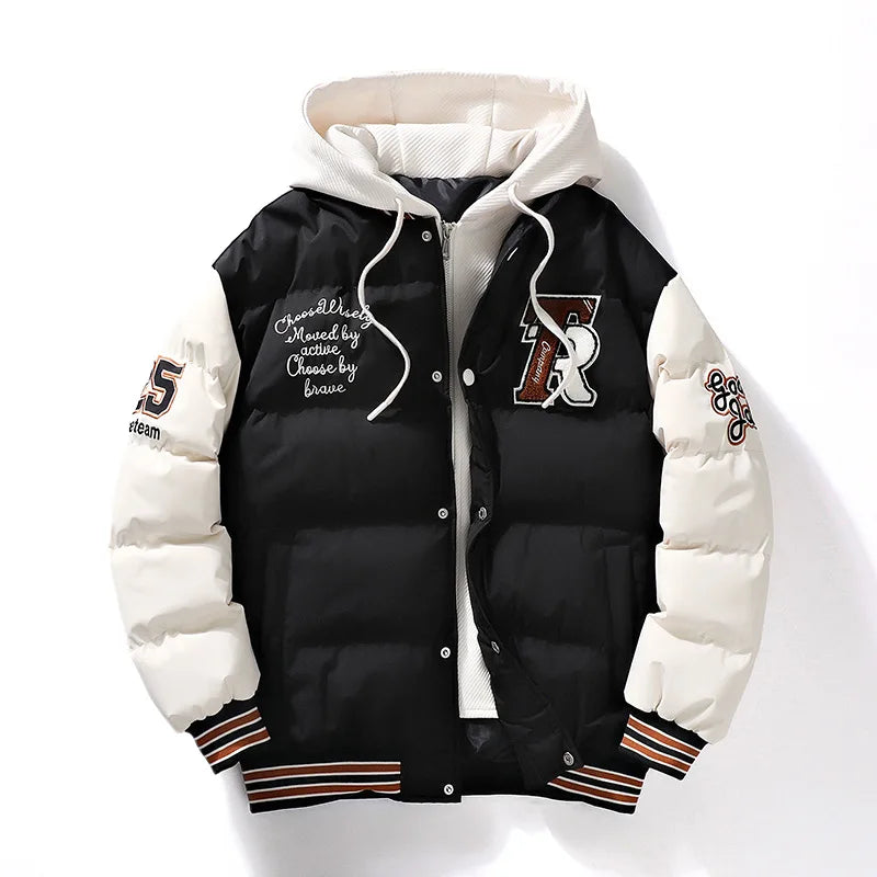 LIAM™ | Elegant Hooded Puffer Jacket