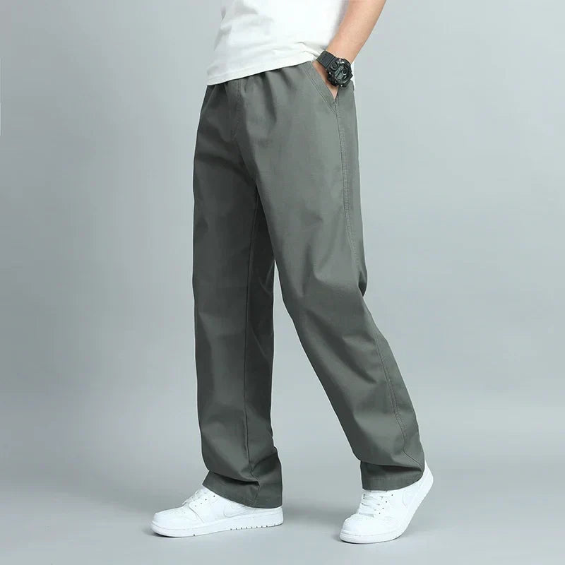 LIAM™ | WIDE COTTON PANTS