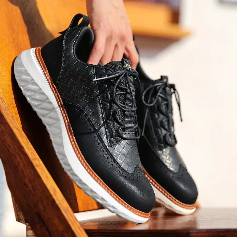 LIAM™ | PREMIUM LEATHER SNEAKERS