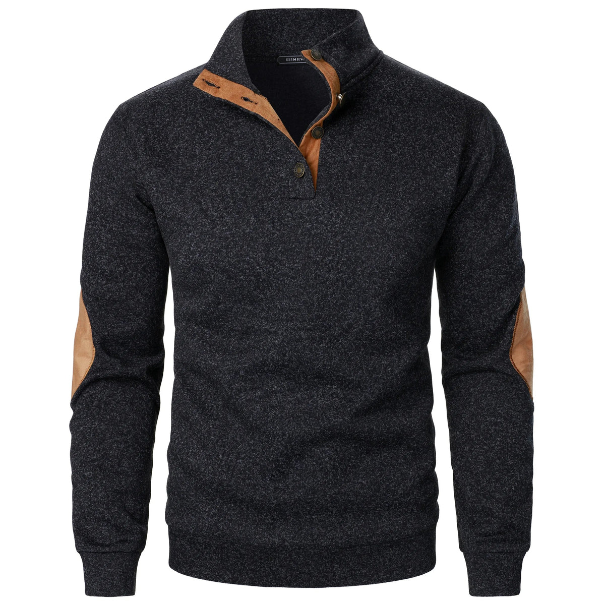 LIAM™ | Mens Button-Neck High-Collar