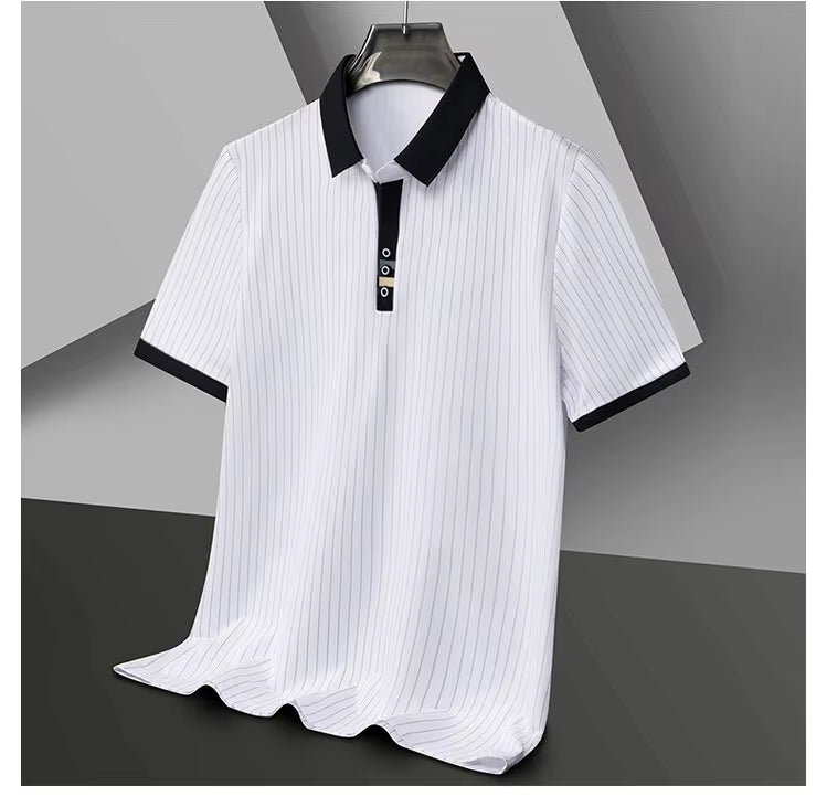 LIAM™ | REFINED STRIPED POLO