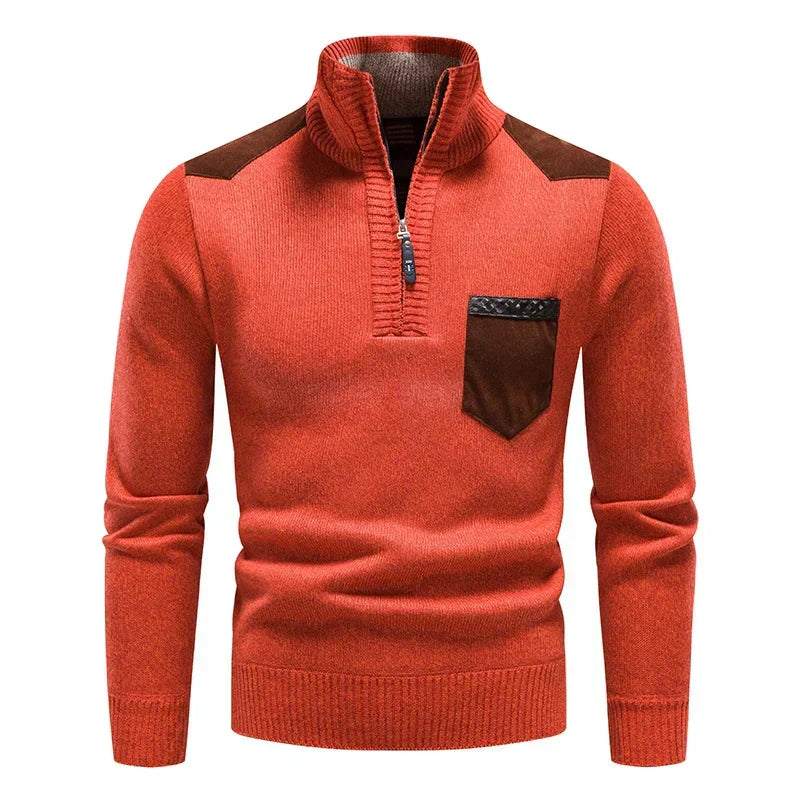 LIAM™ | MEN'S FLEECE SWEATER WITH ZIP