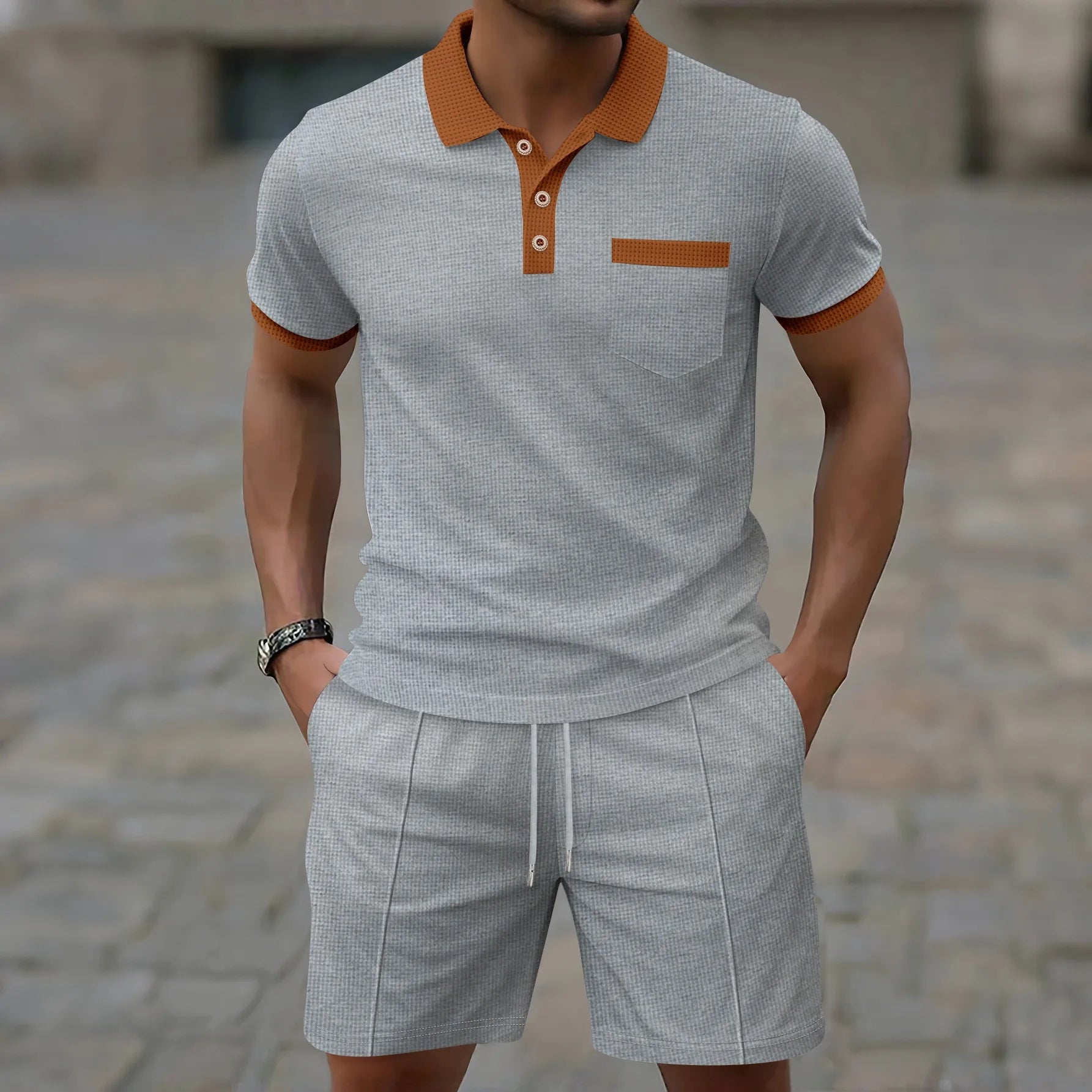 LIAM™ | Men's Coordinated Polo Set