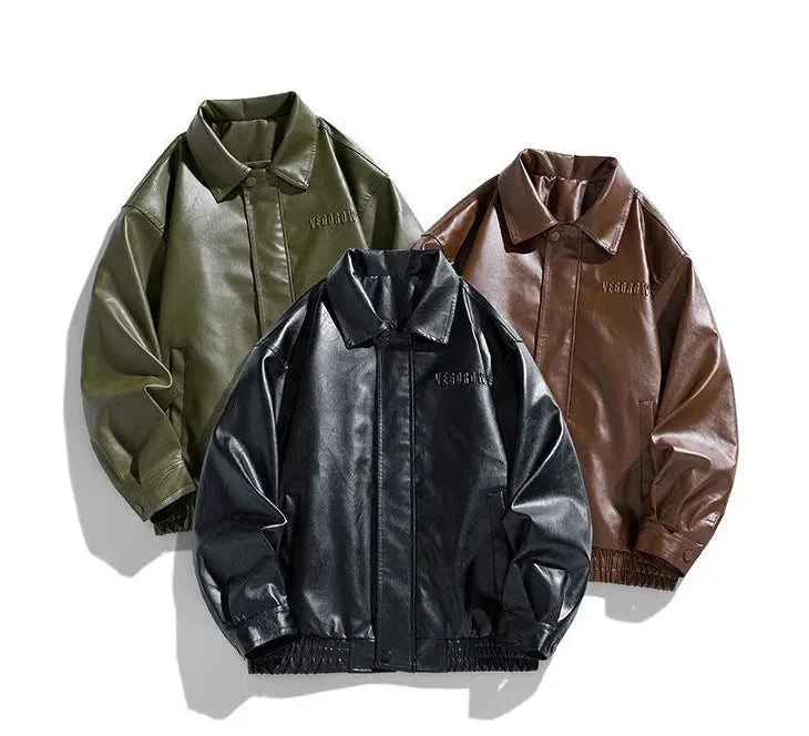 LIAM™ | Leather Motorcycle Jacket