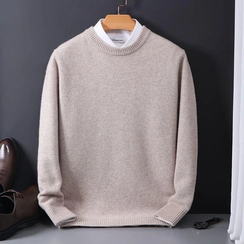 LIAM™ | PURE CASHMERE SWEATER