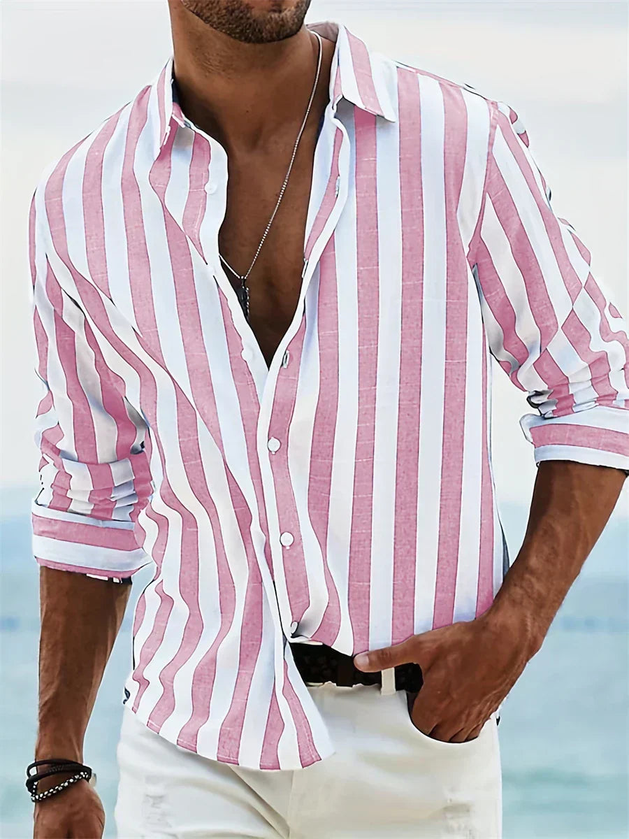LIAM™ | Striped Shirt