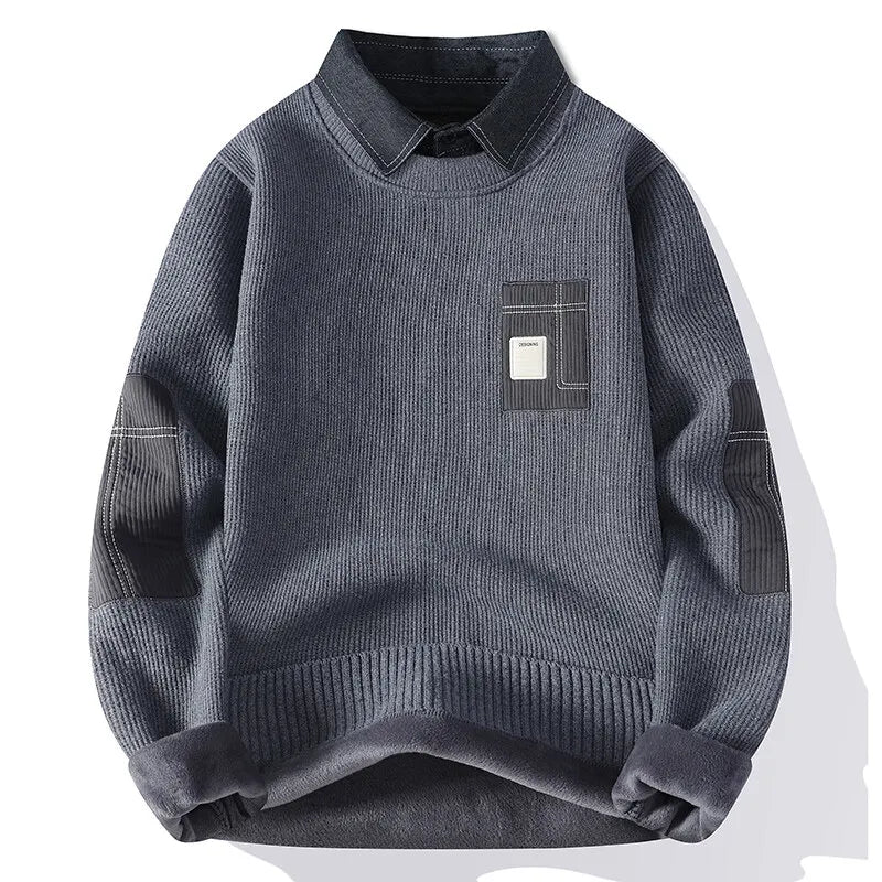 LIAM™ | Mark Houston Denim Knit