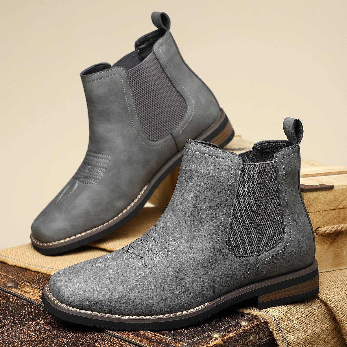 LIAM™ | CLASSIC LEATHER BOOTS