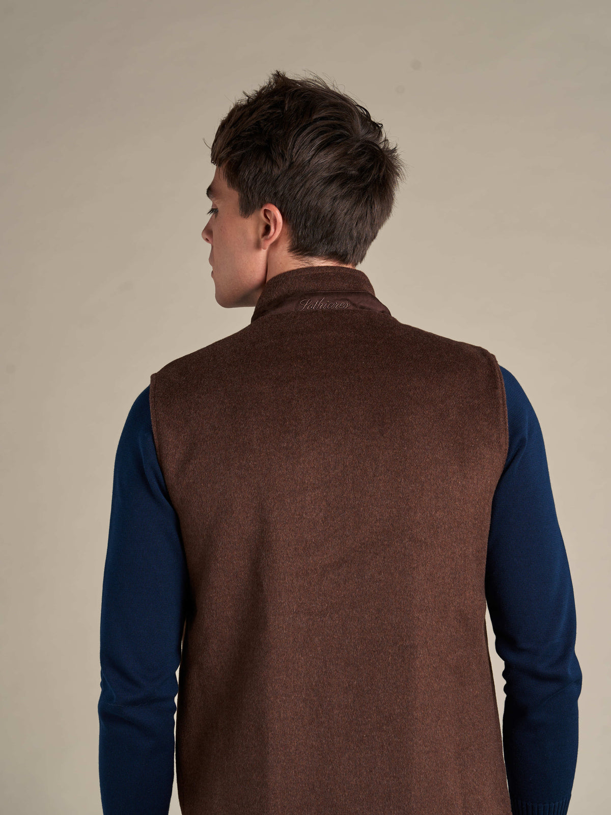 LIAM™ | Reversible Wool Vest
