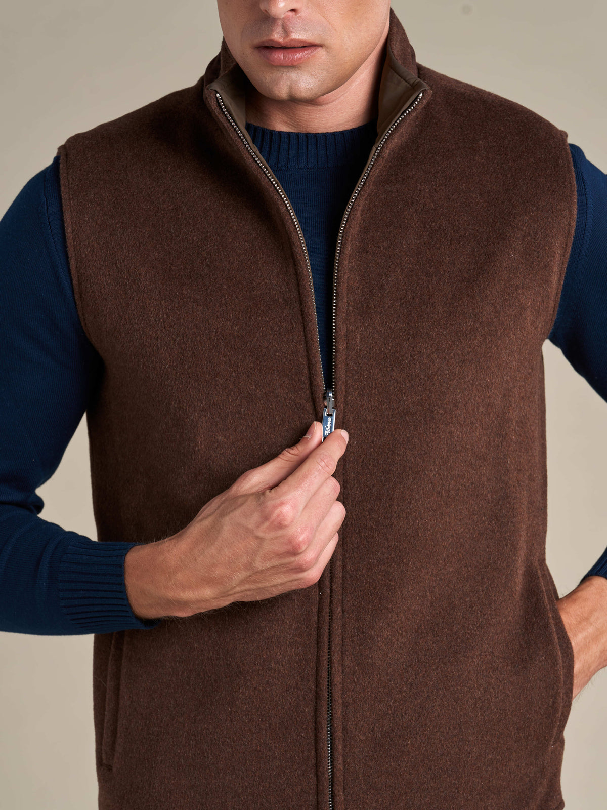 LIAM™ | Reversible Wool Vest