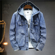 LIAM™ | RETRO DENIM HOODIE