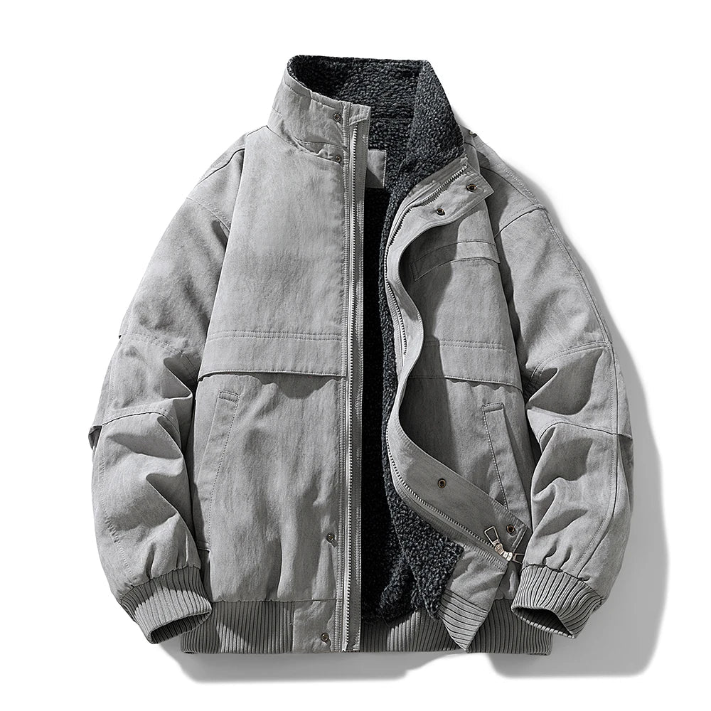 LIAM™ | Elegant Fleece-Lined Puffer Jacket