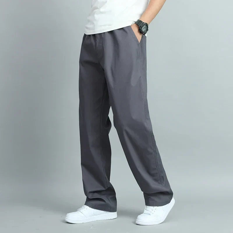 LIAM™ | WIDE COTTON PANTS