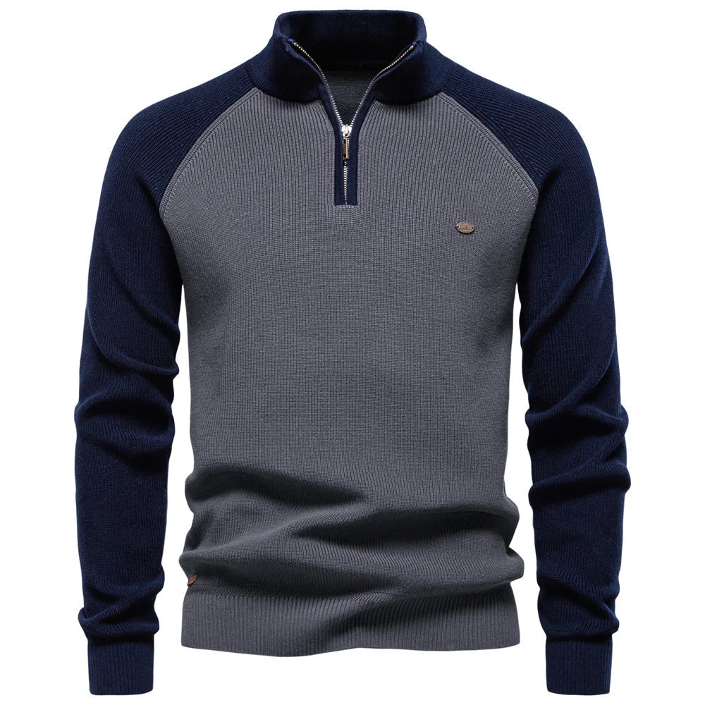 LIAM™ | QUARTER ZIP SWEATER FOR MEN