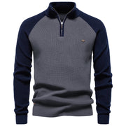 LIAM™ | QUARTER ZIP SWEATER FOR MEN