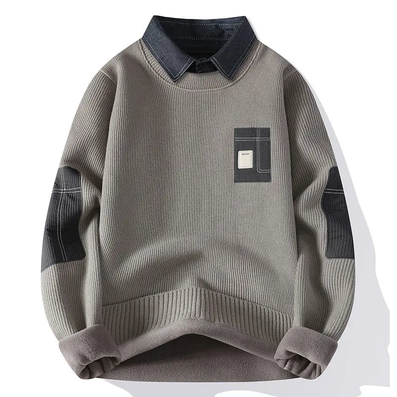 LIAM™ | Mark Houston Denim Knit