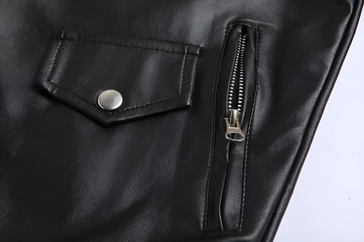 LIAM™ | LEATHER JACKET