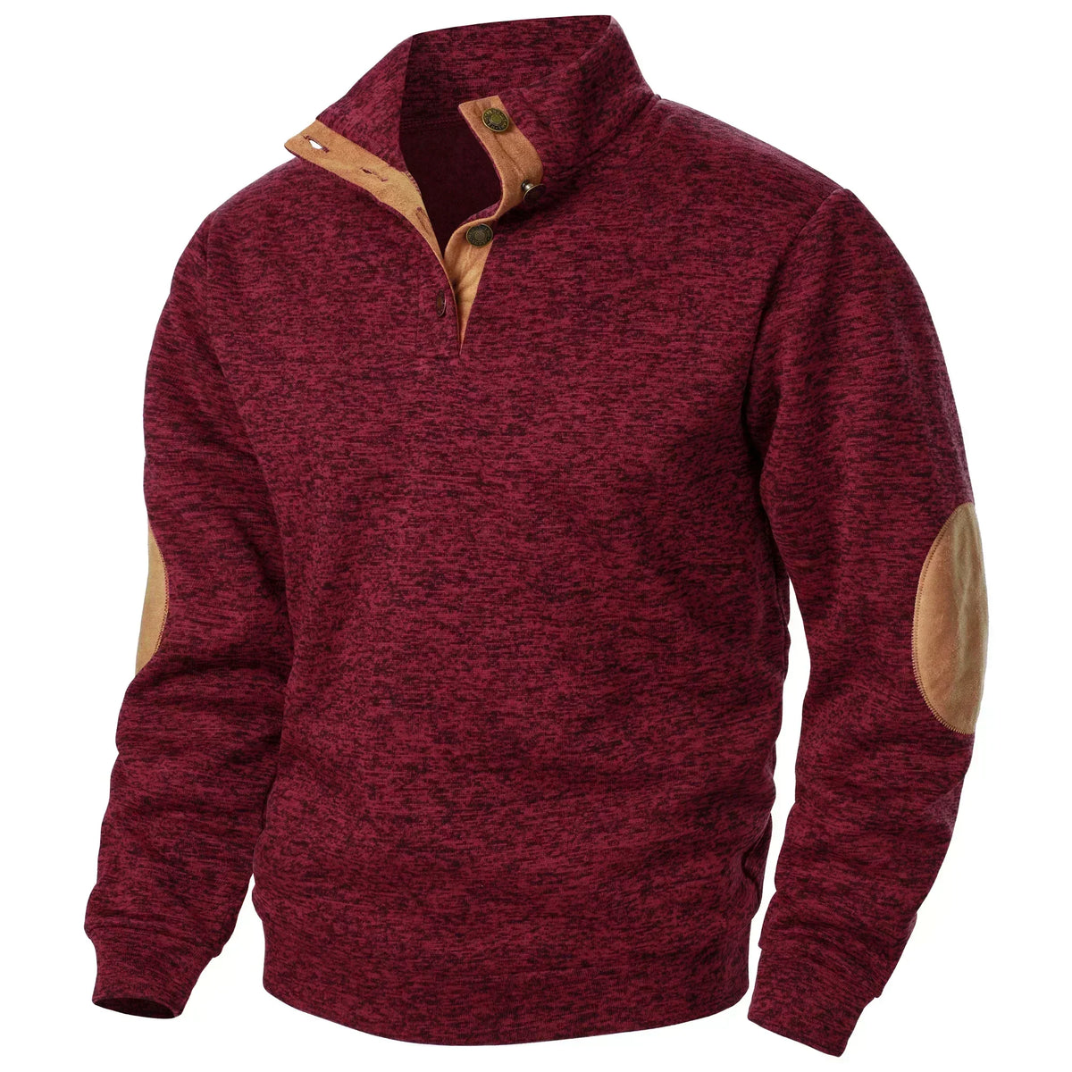LIAM™ | Mens Button-Neck High-Collar